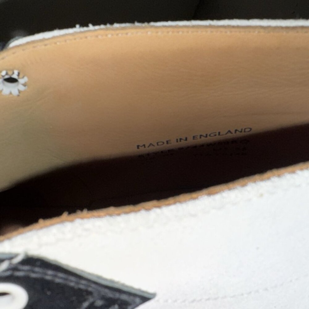 US 9.5 🔥 Heineken100 x Mark McNairy Saddle Boots Collectable Original clean box - Picture 10 of 12